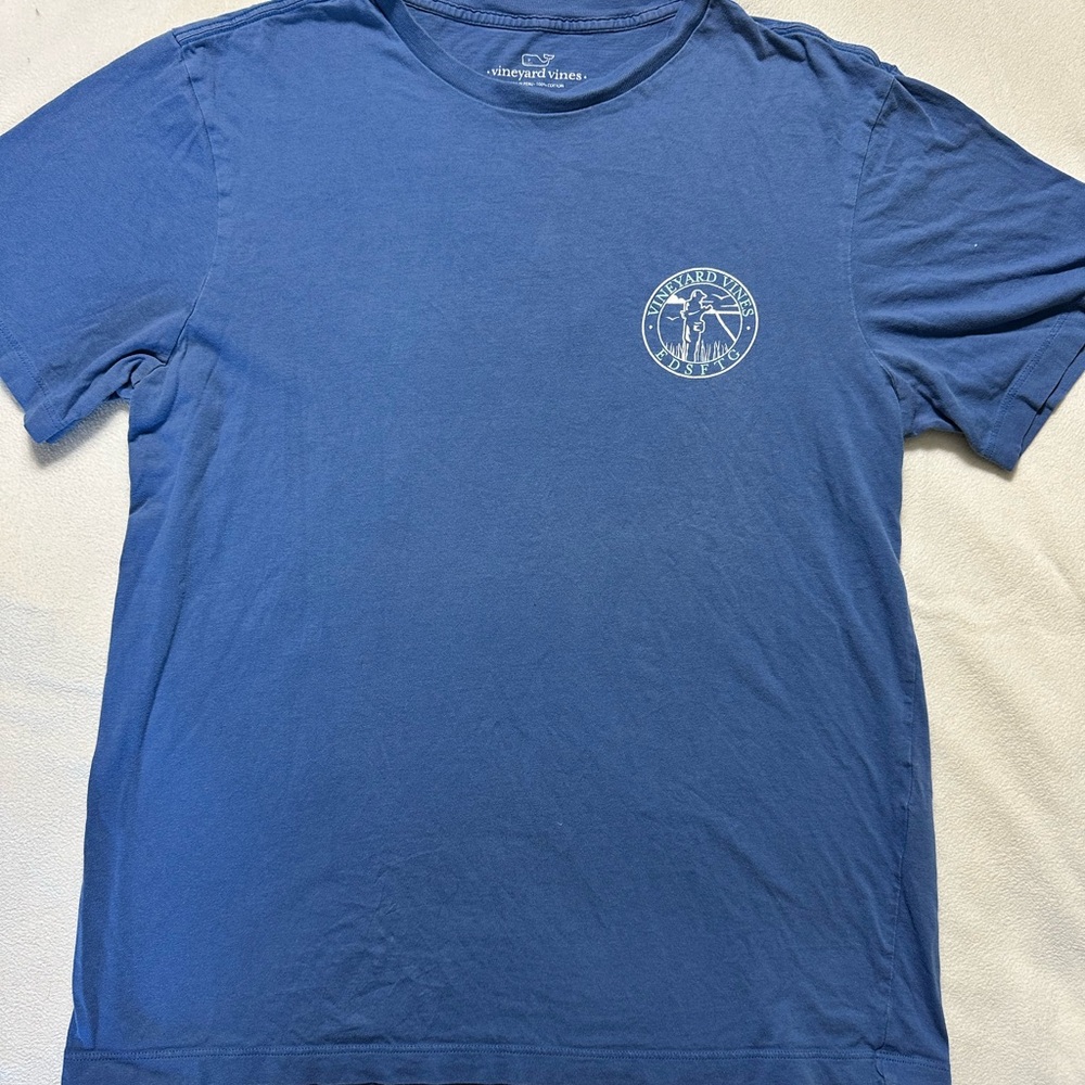Vineyard Vines Soft Blue Crewneck Tee